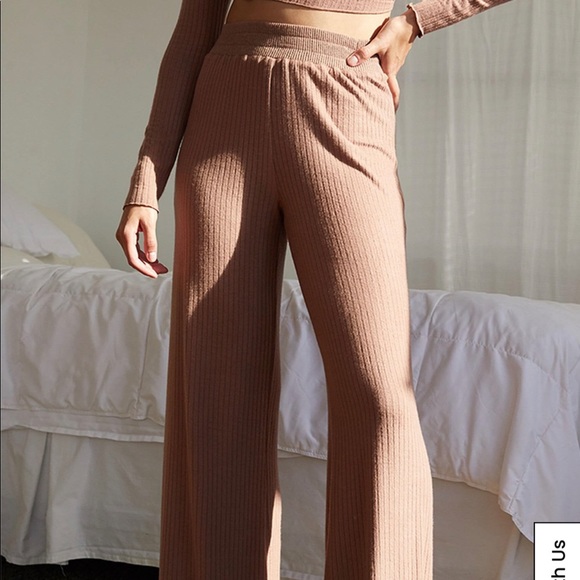 PacSun Other - LA Hearts by PacSun wide leg lounge pants new with tags size Large/light brown